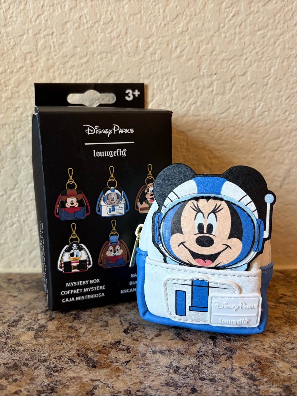 💙Disney Parks Minnie Mouse Astronaut Costume Mini BP Bag Charm